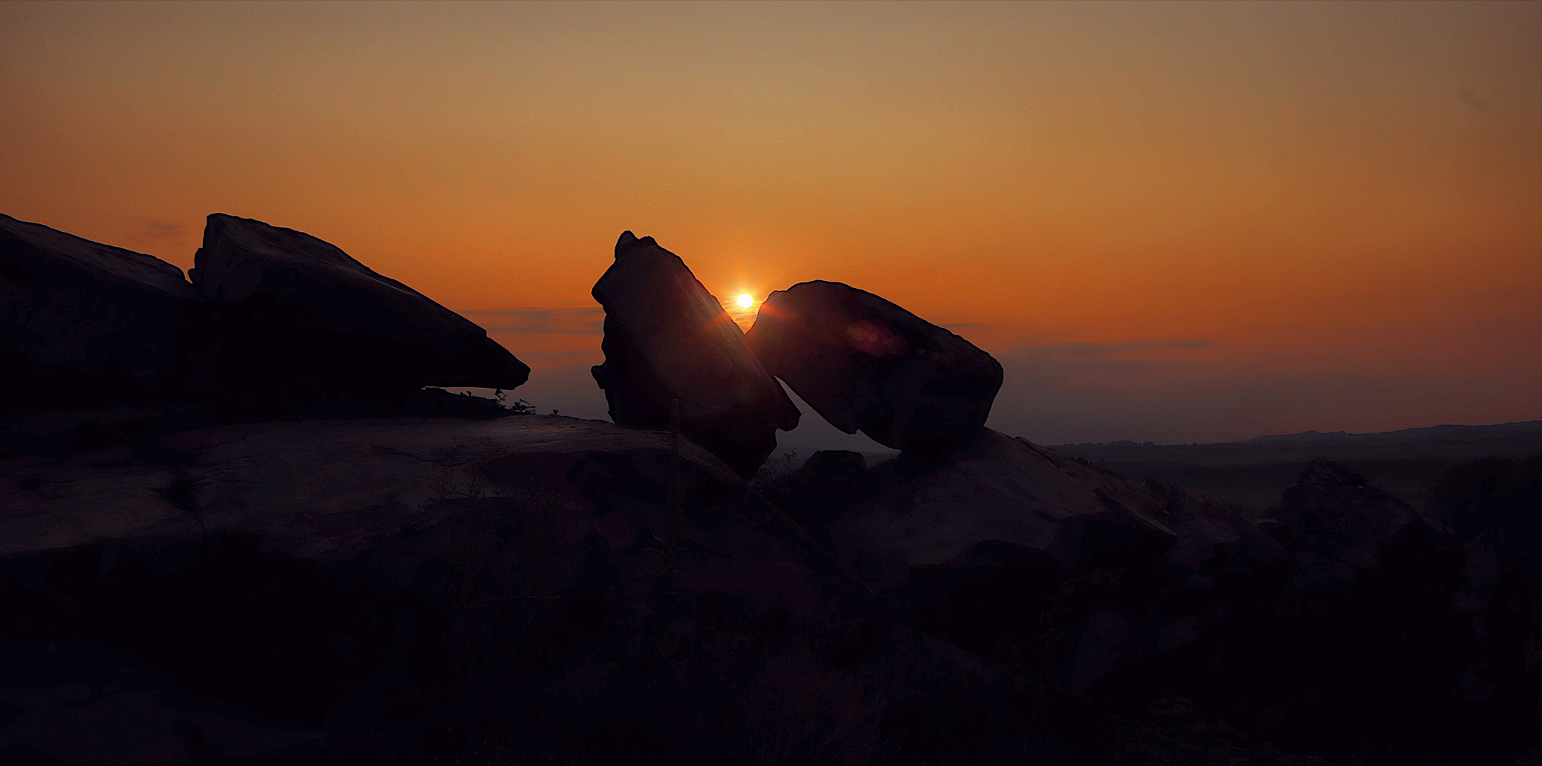 Sonnenaufgang Teufelsmauer 