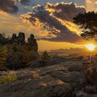 Sonnenaufgang Teufelsmauer Timmenrode Harz