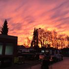 Sonnenaufgang Trainingsbergwerk Hochlarmark