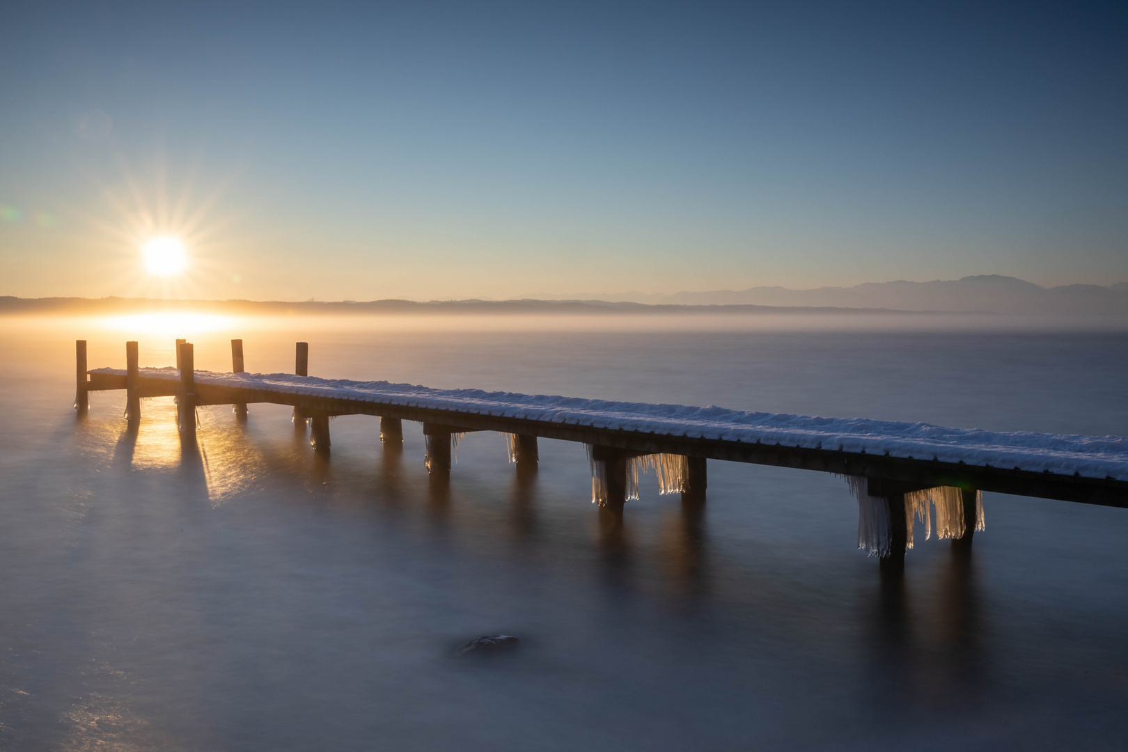 Sonnenaufgang Tutzing