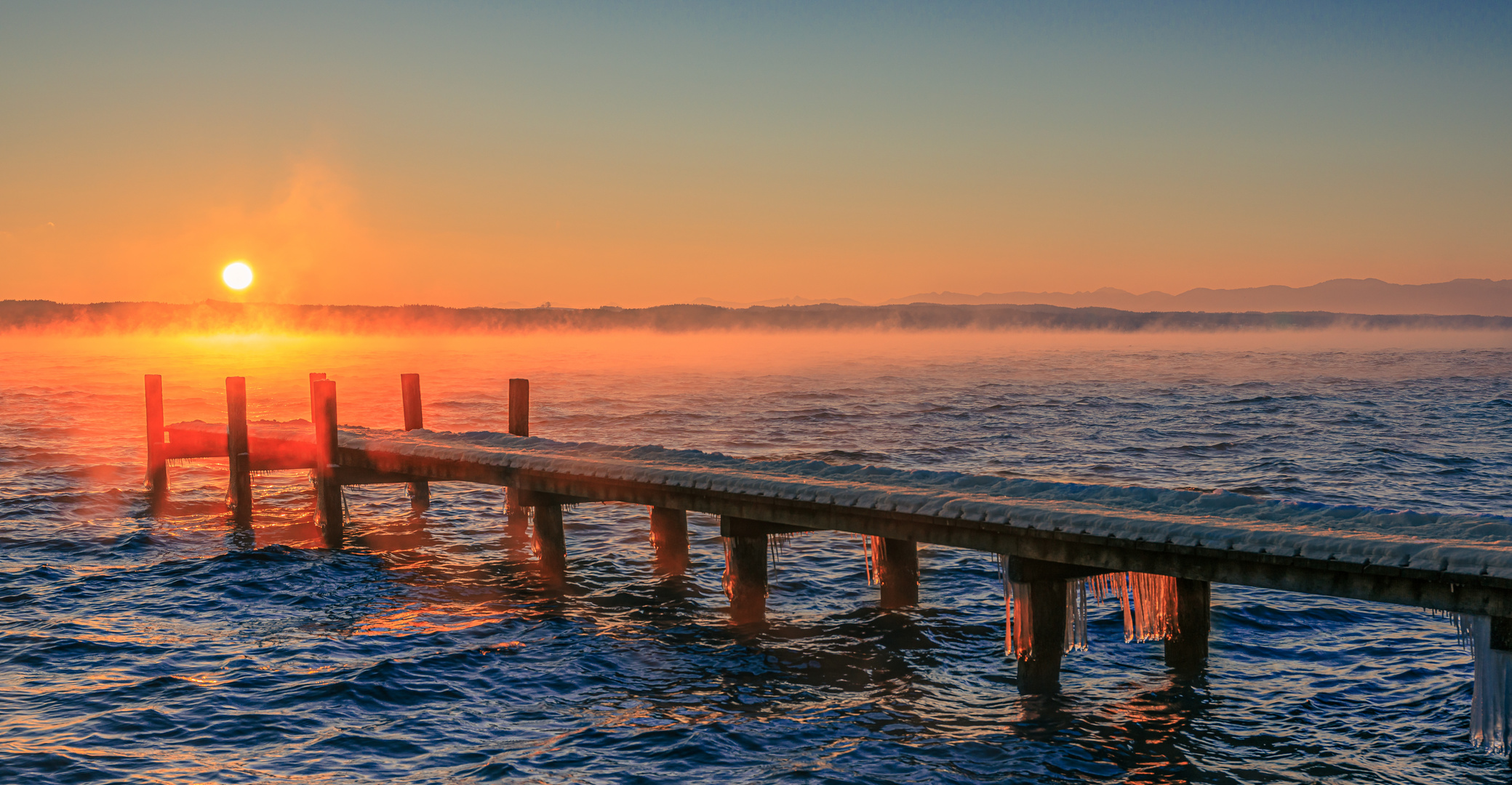 Sonnenaufgang Tutzing