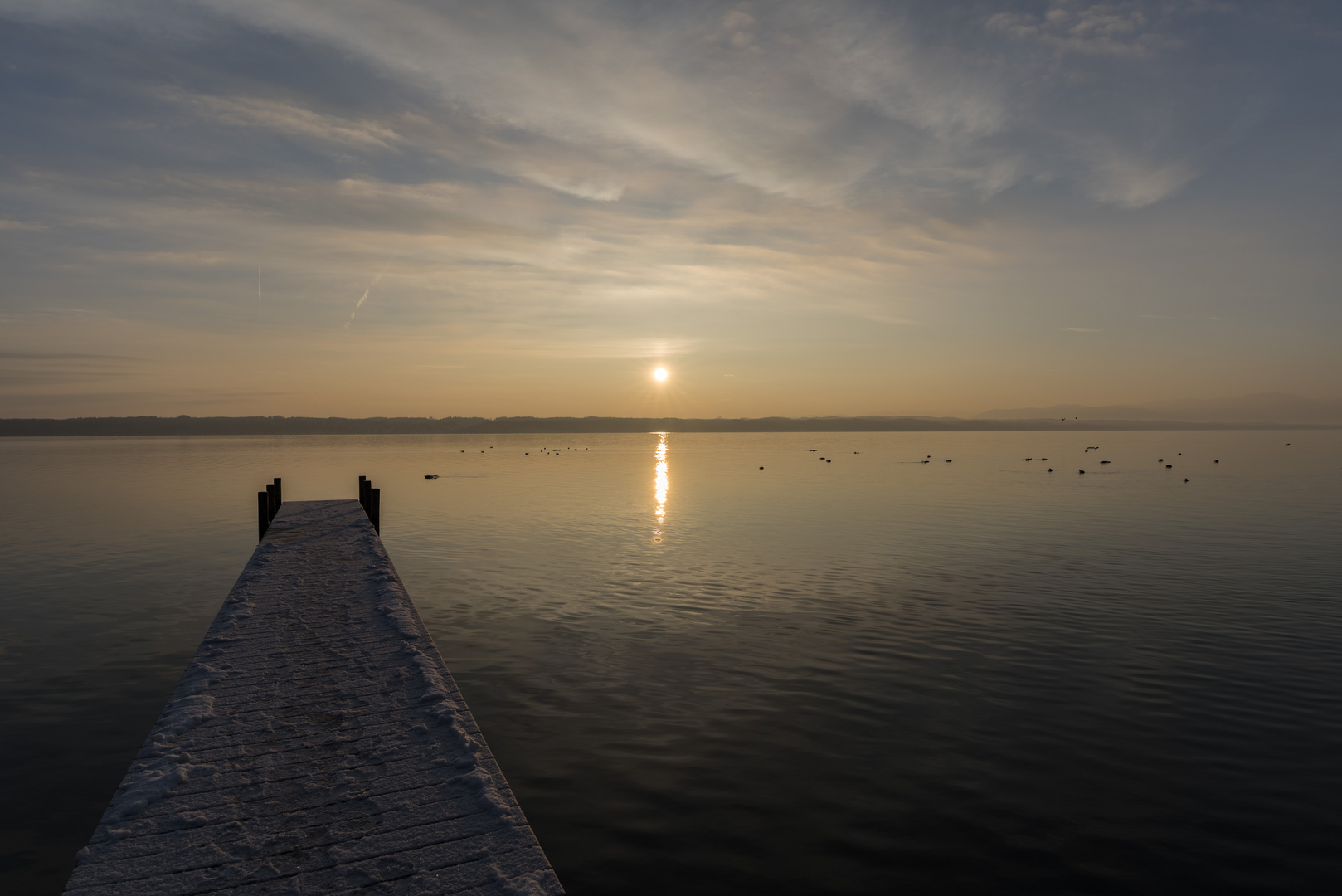 Sonnenaufgang Tutzing