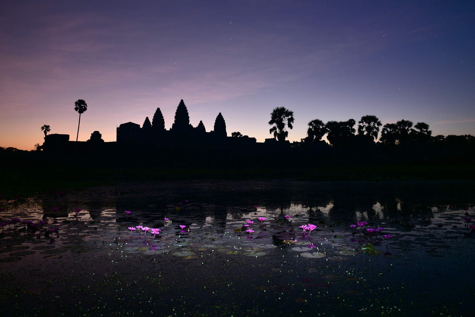 Sonnenaufgang über Angkor Wat