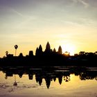 Sonnenaufgang über Angkor Wat