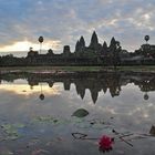 Sonnenaufgang über Angkor Wat