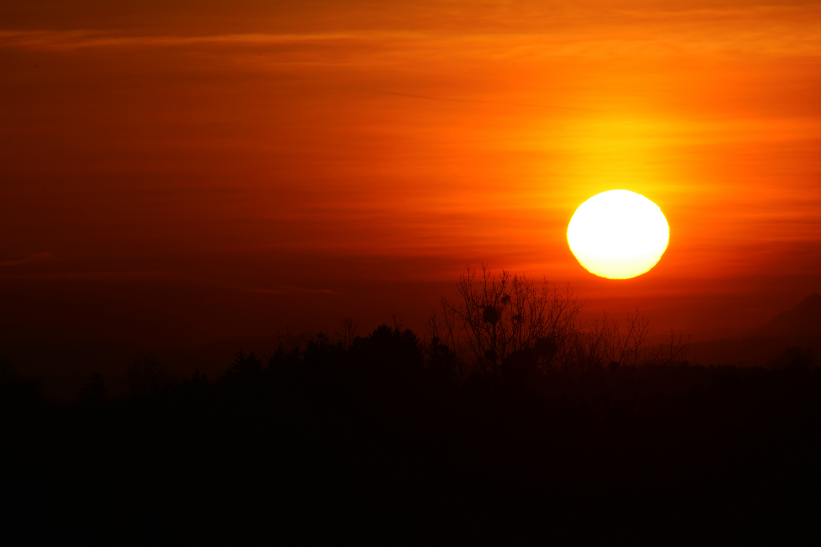 Sonnenaufgang über Attnang-Puchheim...