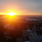 Sonnenaufgang über Aulendorf