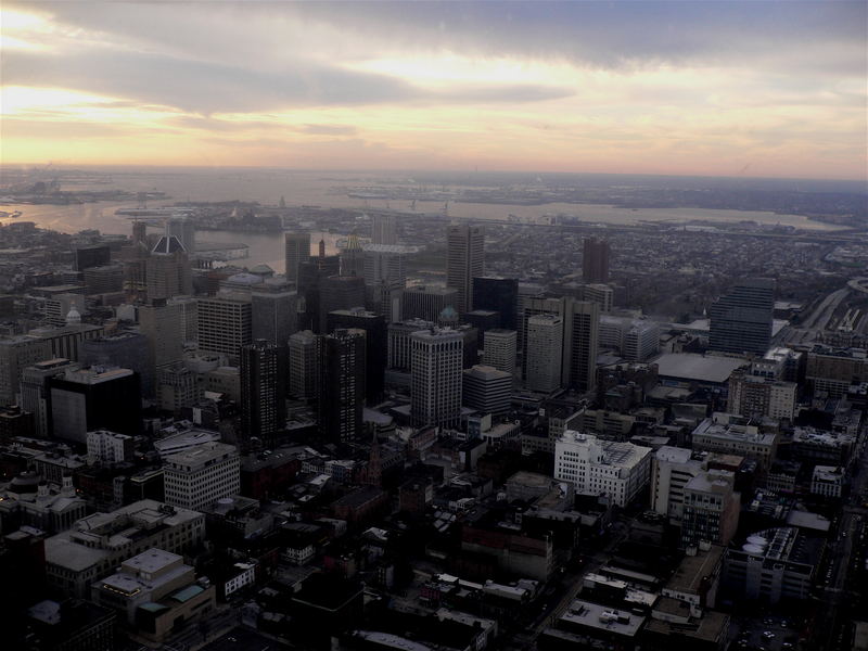 Sonnenaufgang über Baltimore