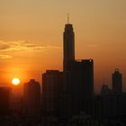 Sonnenaufgang über Bangkok