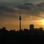 Sonnenaufgang über Berlin