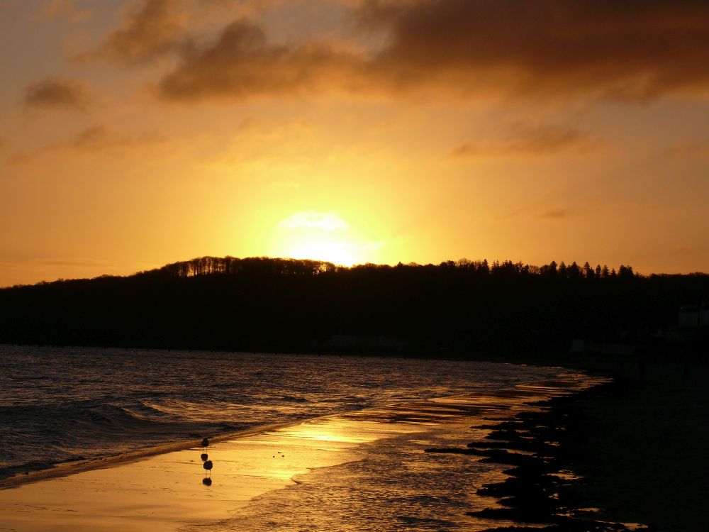 Sonnenaufgang über Binz