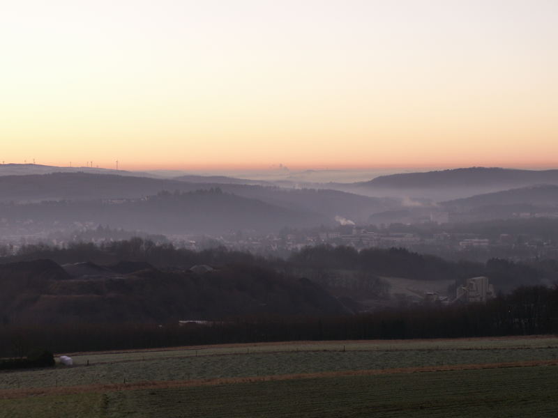 Sonnenaufgang über Birkenfeld