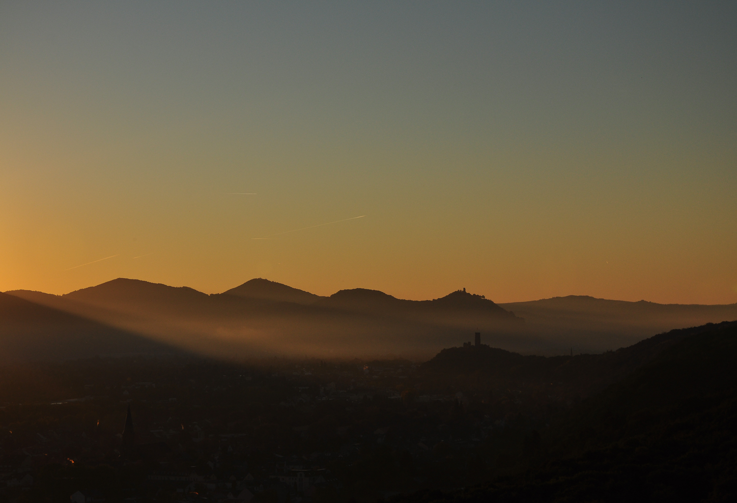 Sonnenaufgang über Bonn