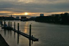Sonnenaufgang über Bremen 2