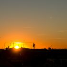 Sonnenaufgang über Cuxhaven