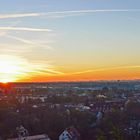 Sonnenaufgang über Dachau