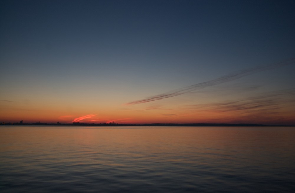 Sonnenaufgang über Dänemark