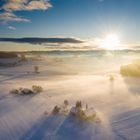 Sonnenaufgang über dem Allgäu