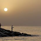 Sonnenaufgang über dem Arabischen Meer