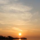 Sonnenaufgang über dem Bodensee bei Immenstaad