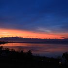 Sonnenaufgang über dem Bodensee  