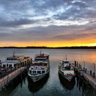 Sonnenaufgang über dem Chiemsee