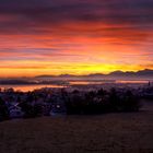 Sonnenaufgang über dem Chiemsee