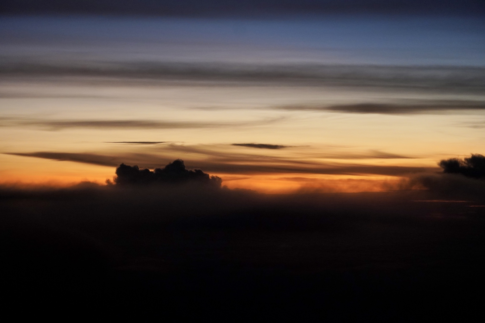 Sonnenaufgang über dem Golf von Martaban