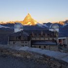 Sonnenaufgang über dem Gornergrat