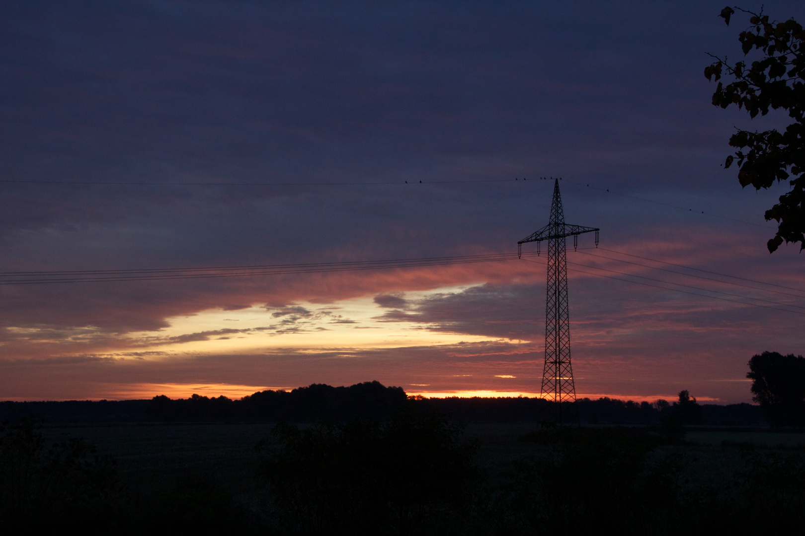 Sonnenaufgang über dem Havelland