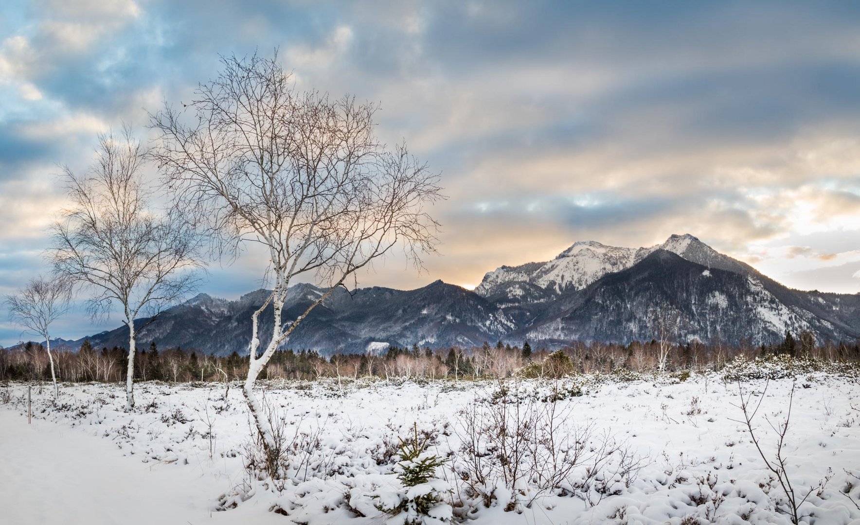 Sonnenaufgang über dem Hochgern