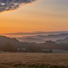 Sonnenaufgang über dem Hönnetal