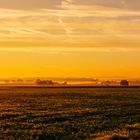 Sonnenaufgang über dem Hohenloher Land