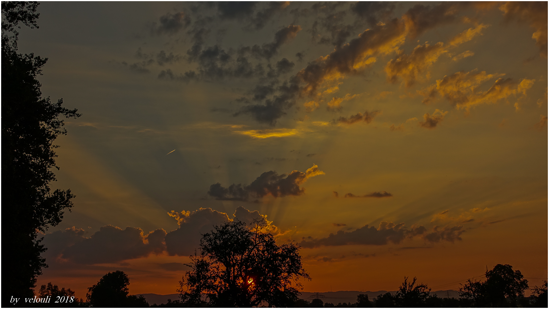 Sonnenaufgang über dem Hotzenwald