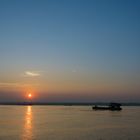 Sonnenaufgang über dem Irrawaddy