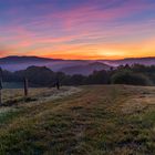 Sonnenaufgang über dem Lahntal