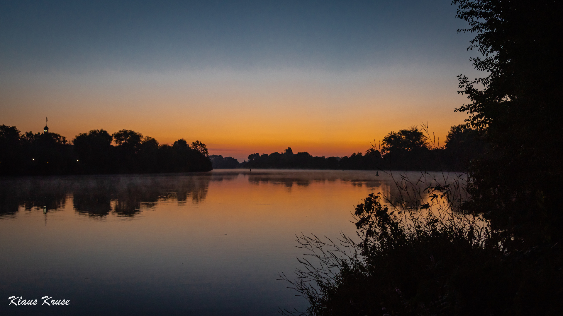 Sonnenaufgang über dem Main