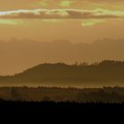 Sonnenaufgang über dem Mittelland