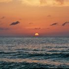 Sonnenaufgang über dem Mittelmeer