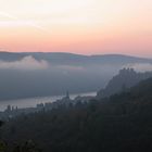 Sonnenaufgang über dem Mittelrheintal