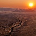 Sonnenaufgang über dem Namib-Naukluft NP