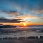 Sonnenaufgang über dem Nebelmeer