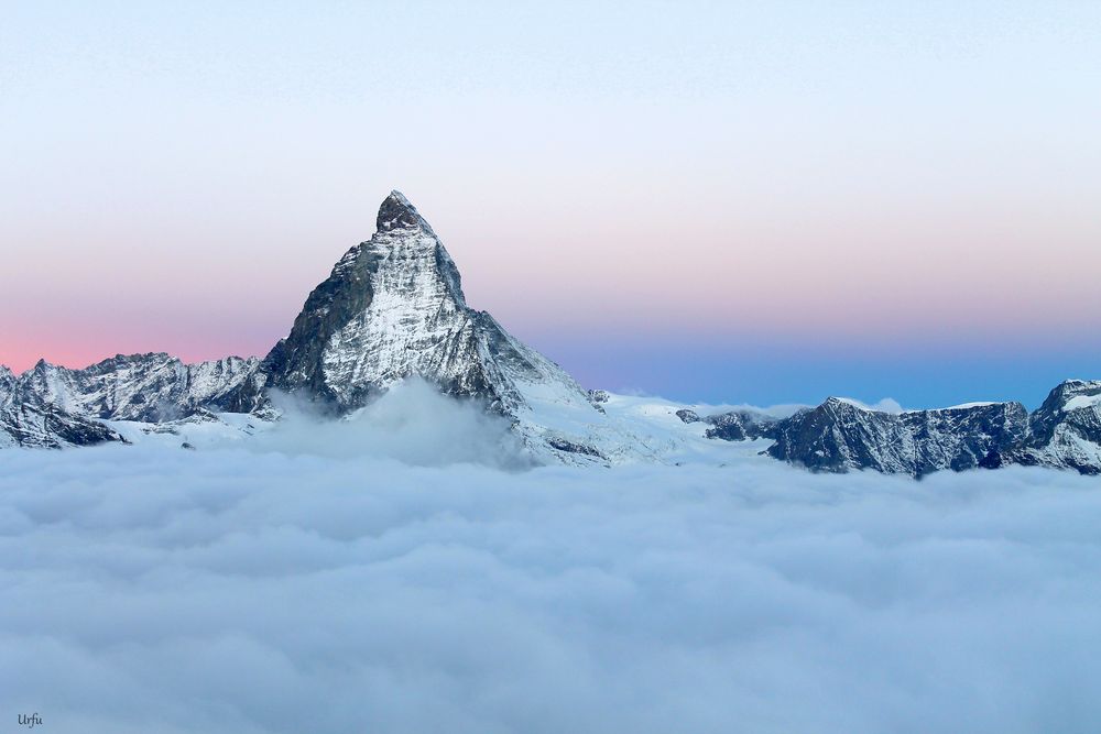 Sonnenaufgang über dem Nebelmeer (839)