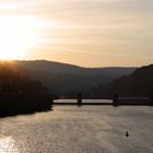 Sonnenaufgang über dem Neckartal