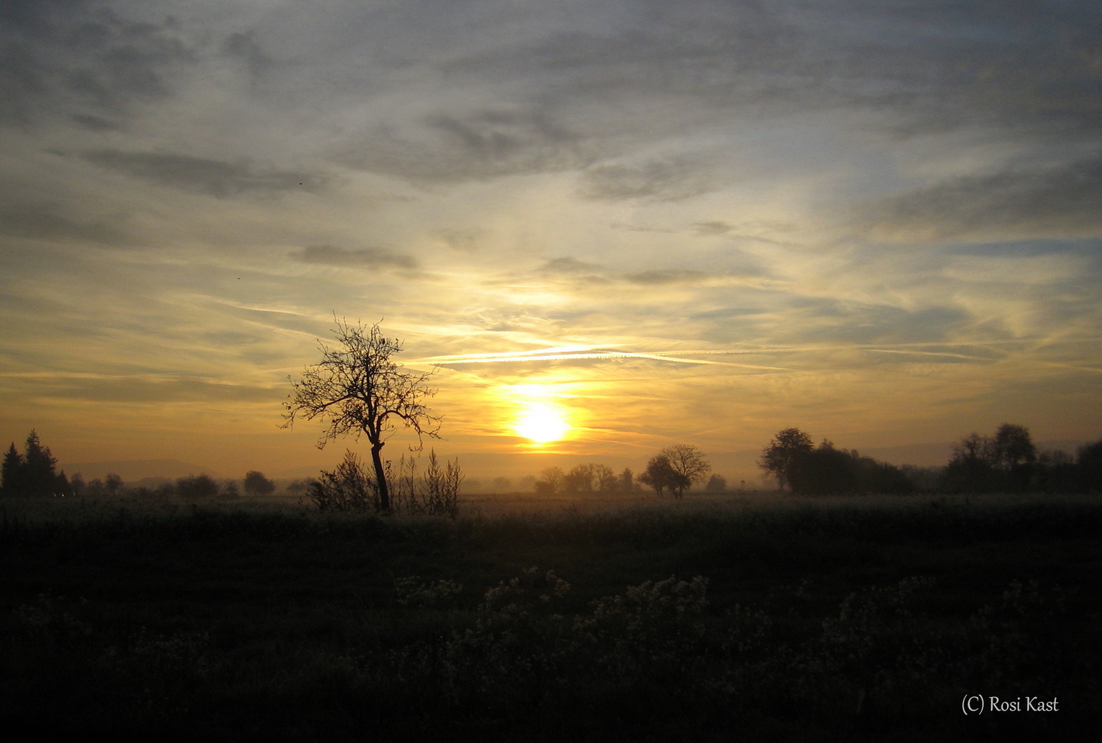 Sonnenaufgang über dem Nordschwarzwald