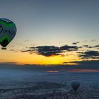 Sonnenaufgang über dem NP Göreme / Sunrise over Göreme NP