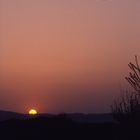 Sonnenaufgang über dem Odenwald