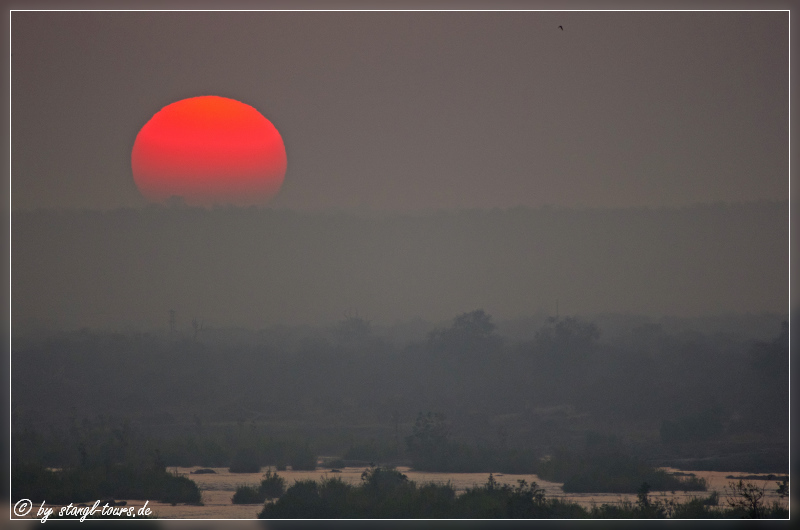 Sonnenaufgang über dem Olifants River...