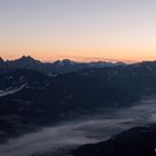 Sonnenaufgang über dem Paltental