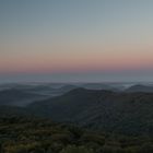 Sonnenaufgang über dem Pfälzer Wald